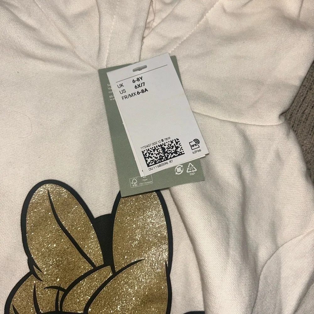 Lot of Disney themed hoodies and tshirt size 6